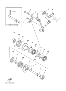 WR250Z Регулятор,вед .звезда