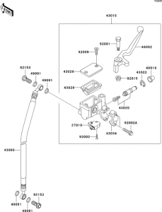 BN125 Главный тормозной цилиндр