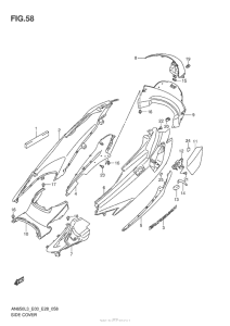 AN650 Боковые обтекатели
