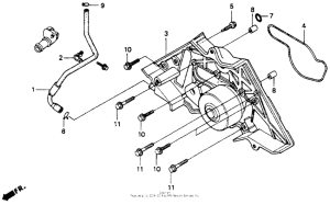 ST1100 Water pump 92-94