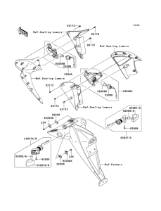 ZR1000 Поворотники