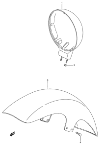 LS650 Переднее крыло