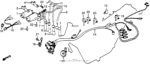 CB1000 Wire harness + ignition coil