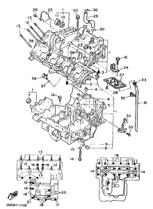  Картер двигателя