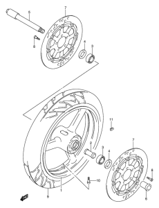 GSX1300R Transom + tube