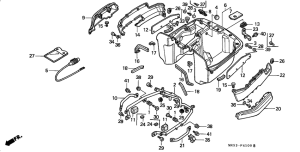 PC800 Trunk inner body