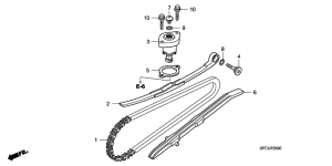 NVS50 Цепь грм / натяжное устройство