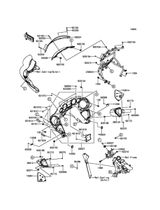 VN1700 Cowling(Inner)