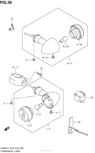 LS650 Сигналы поворотов