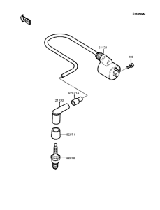 KMX50 Катушка зажигания