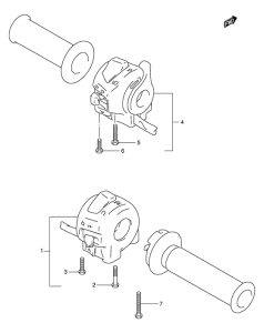 TL1000 Рулевой переключатель