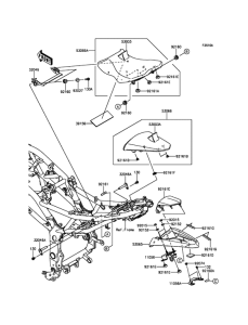 BX250 Сиденье