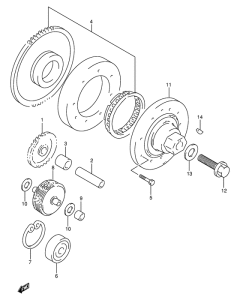 TL1000 Муфта стартера