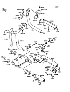 VN1500 Глушитель