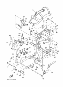 XV1700ATS XV17ATSZ Frame comp