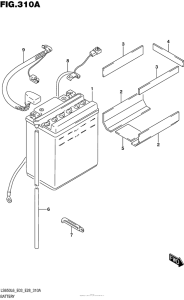 LS650 Аккумулятор
