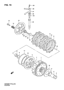 GZ250 Бендикс