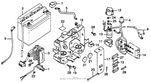 GL1000 Аккумулятор