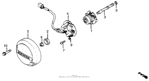 CB650SC Генератор