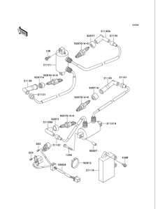 VN750 Система зажигания