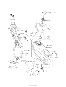  Топливный бак
