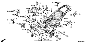 CTX700N DCT Рама