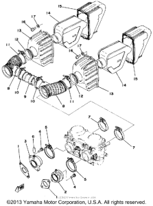 XS400D Впускная система