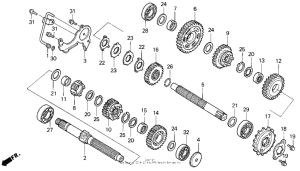VT600C Трансмиссия