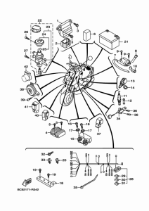 YW125 Электрика 1