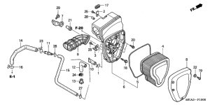 VTX1300S Воздухоочиститель