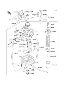 KX65 Carburetor(1 / 3)(kx065-a2-a5)