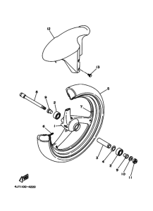 TZ125 Transom + tube
