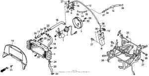 CN250 Радиатор
