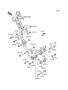  Крепление двигателя