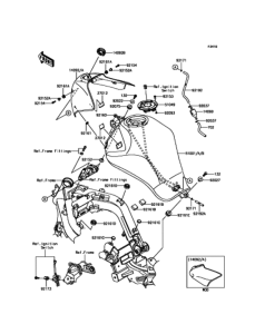 EX400 フューエルタンク