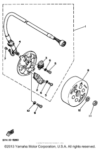 YZ490S Генератор
