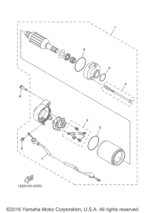 TTR125LEH Стартер