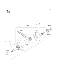 AN110 Коленвал