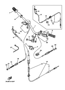 CY50 ｽﾃｱﾘﾝｸﾞﾊﾝﾄﾞﾙ. ｹｰﾌﾞﾙ