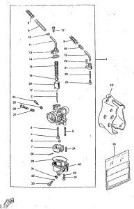 CW50RSX Карбюратор