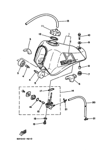TY250 フユエルタンク