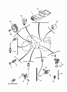 YS125-5C Электрика 2
