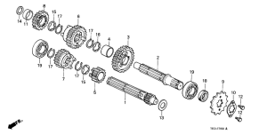 Z50J Трансмиссия