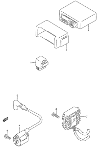 RG125 Equipo electrico