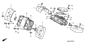 VF750C Крышка головки цилиндров