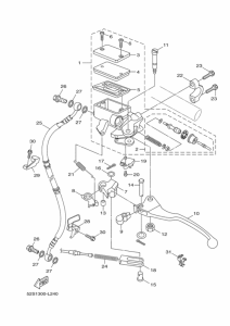 HW151 Передний тормозной цилиндр