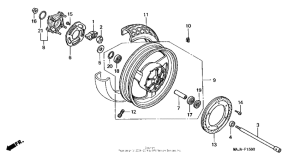 ST1100 Rear wheel (1)