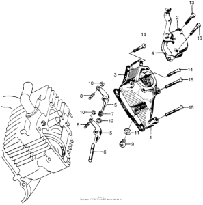 PC50 Крышка головки цилиндров