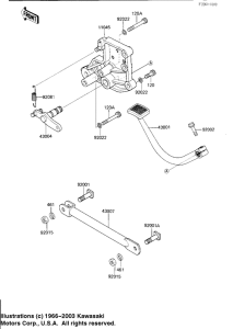 ZN1300 Педаль тормоза