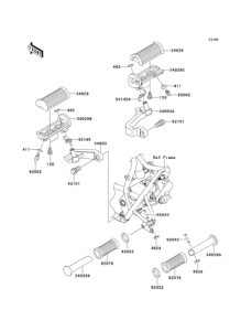 EJ650 Подножки